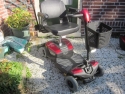 Particulier Scootmobiel AvantGarde 2  4-wiel uit 2015 (Rood/zwart)