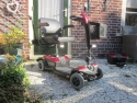 Particulier Scootmobiel AvantGarde 2  4-wiel uit 2015 (Rood/zwart)