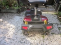 Particulier Scootmobiel AvantGarde 2  4-wiel uit 2015 (Rood/zwart)